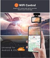 Haute définition 4K voiture boîte noire Vision nocturne Dashcam 24H moniteur de stationnement caméra de tableau de bord pour enregistreur de conduite