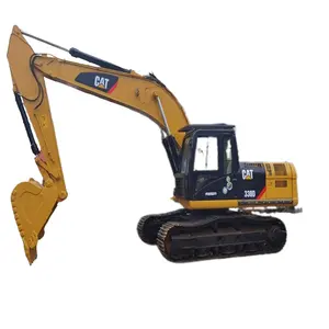 Barato 30 Ton Cat 330D Escavadeira Usada Escavadeira De Rastos Cat 330d Equipamentos Pesados Usados 330d em Venda Quente