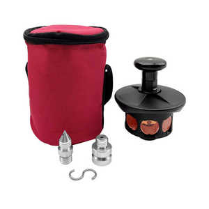 Prisma de 360 Graus Compatível com Prisma Tipo Trimble, Rosca Fêmea de 5/8\" X11 - Product Image 5