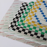 Papier d'aluminium imprimé sur mesure 50 g/m², papier nid d'abeille composite pour l'emballage alimentaire, rouleau souple, tempérament doux, largeur 35 cm, qualité alimentaire, utilisation en restauration