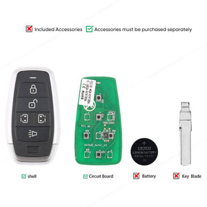 Универсальный смарт-ключ Autel IKEYAT005CL IKEY с 5 кнопками, используемый с автоматом для программирования автомобильных ключей Altra KM100 IM508S IM608S II <span class=keywords><strong>PRO</strong></span> - Product Image 4