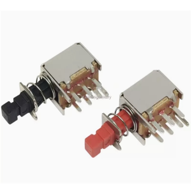 A03 direct key switch six pins Electronic Component one-stop Power switch with spring