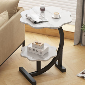 Modern <strong>Mini</strong> Round <strong>Side</strong> <strong>Table</strong> for Living Room and Dining for Small Home Apartment Coffee <strong>Table</strong> with Bed Design - Product Image 2