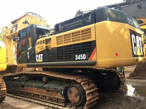 Mini-excavatrice sur chenilles CAT345 d'occasion, 45 tonnes, grande capacité, faible nombre d'heures de fonctionnement, stock suffisant, livraison rapide disponible, en bon état - Product Image 1