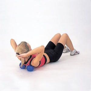 Pelota de masaje deportiva y de entretenimiento dura y suave de 8cm de rendimiento optimizado para un mejor rendimiento atlético para uso en interiores/exteriores - Product Image 3