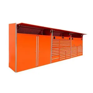 Garage Car Repair Modular Heavy Duty Workbench and Tool Cabinets Service Oem Odm Display Enclosure Tool Cabinet Steel