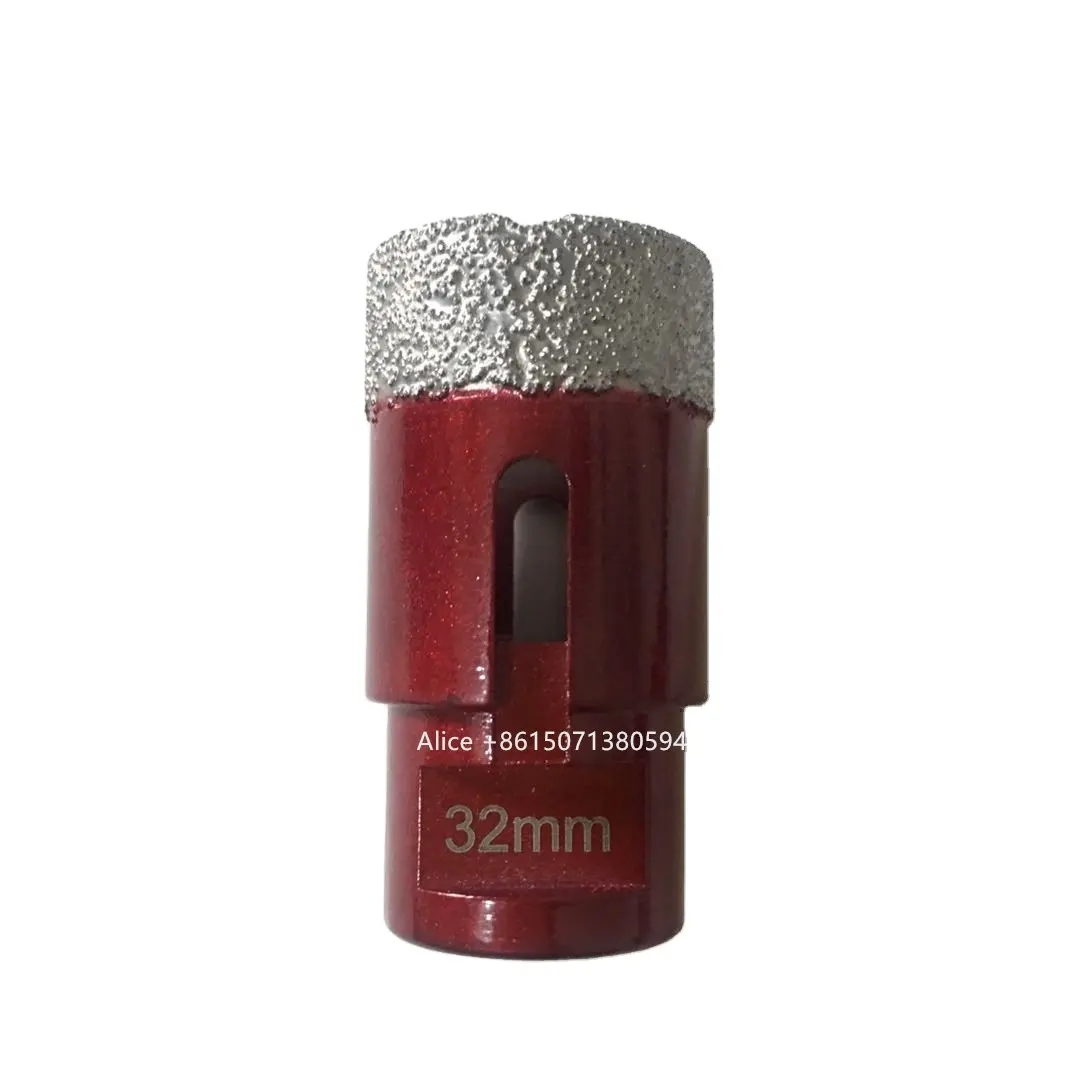 6 Mm 20 Mm 25Mm 30 Mm 32Mm Diamant Boor Voor Graniet Vacuümgesoldeerde Diamond Core Boor bit M 14