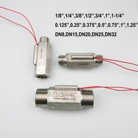 Interrupteur de débit en laiton 1/2" 3/4" / Capteur de niveau d'eau basse avec 2 fils à contact magnétique FS-3S/FS-4S/FS-5CM pour le contrôle des pompes à eau