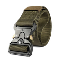 Ceinture Tactique en Nylon 3,8 cm avec Boucle en Alliage pour Entraînement Fonctionnel en Extérieur, Vente en Gros
