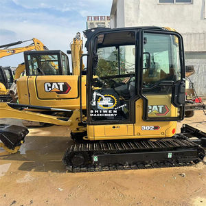 Excavadora de orugas hidráulica CAT302 usada de alta calidad, Mini CAT303 excavadora, construcción en buenas condiciones de trabajo para Motor CAT - Product Image 3