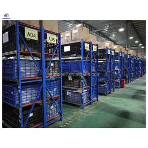 중국 보관 선반 창고 헤비 듀티 선반 랙 창고 조정 가능한 금속 볼트리스 긴 스팬 랙 - Product Image 6