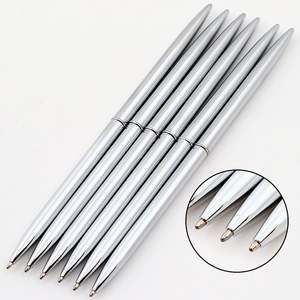 Stylo bille métallique de luxe personnalisé pour hôtel, largeur d'écriture 1,0 mm, avec logo gravé au laser - Product Image 2