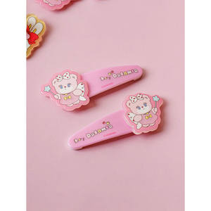 Pinces à cheveux à deux broches avec technologie Mo-Lapping None-Pins Design - Product Image 1