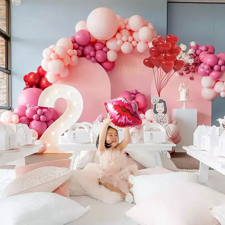 2022 शादी गुब्बारा माला किट गुब्बारा कट्टर माला Macaron हल्के बैलोन शादी की पार्टी सजावट के लिए कट्टर गुब्बारा कट्टर