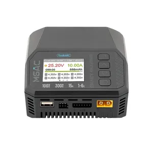 Toolkitrc M6AC 100W 300W 15A with 2.0 Inch LCD Screen Balance Charger Discharger for 1-6S LiHv LiFe Lilon 1-16S N - Product Image 2