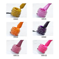 Kit de vernis gel marque privée 120 couleurs en gros, gel UV pour peinture d'ongles, gel à ongles sans TPO HEMA, fournisseur pour salons de manucure