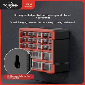 Vente directe d'usine, modèle TCH-0000, armoire de rangement à tiroirs de grande capacité, organisateur en plastique, outils, bijoux, <span class=keywords><strong>garage</strong></span>, fabrication chinoise - Product Image 3