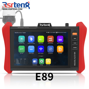 Testeur de caméra CCTV Rsrteng E89 8 pouces <span class=keywords><strong>4K</strong></span> Hi-POE POE++ 8MP TVI CVI AHD CVBS SFP Outils réseau WiFi <span class=keywords><strong>Test</strong></span> IPC - Product Image 1
