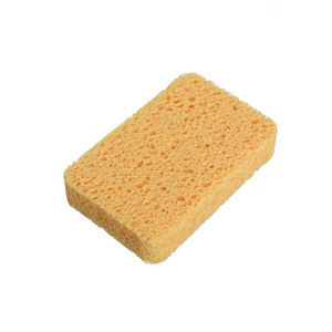 Wood pulp <b>sponge</b>, kitchen dishwashing <b>sponge</b> block, household dishwashing and pot scrubbing cloth, scouring pad, cleaning - Product Image 5