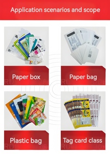 דף-מקודד סילון t6 tij הזרקת דיו מדפסת חדש 1-שנה מסך מגע נייד כרטיס קטן/נייר/נייר/תיק פלסטיק תוויות תאריך/אצווה קוד - Product Image 3