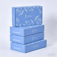 Boîte cadeau cosmétique en forme d'avion, anti-surcharge, pour huile essentielle et crème pour les yeux, avec impression UV personnalisée sur carton.