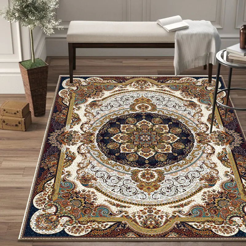 3D Printed Washable Area Rugs persian sillk Large turkish carpets for wholesale