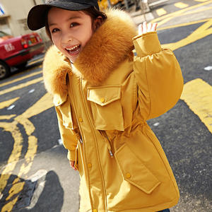 ผลิตภัณฑ์นวัตกรรมสำหรับนำเข้าเสื้อโค้ทหนังแกะเด็ก เสื้อโค้ทกันหนาวสำหรับเด็กผู้หญิง จีน - Product Image 3