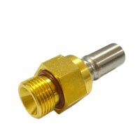 Raccord rapide en acier inoxydable de type français CBI 06, raccord hydraulique en laiton