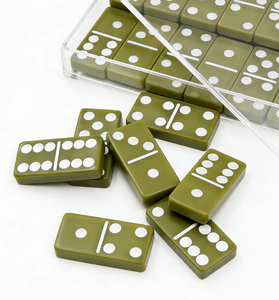 Juego de Dominó Acrílico Ecológico con Color Personalizado y Tamaño Personalizado para Entretenimiento Familiar, Fiestas Temáticas Educativas - Product Image 2