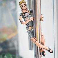 Individuell Bedruckte Flexible Unisex Plüschfigur Stoffpuppe Biegbare Menschliche Stoffpuppe 20cm Baumwolle für Geschäftsgeschenk Souvenir