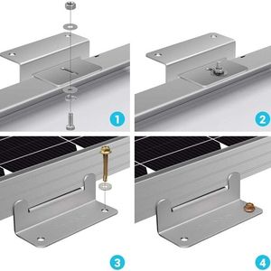 Corigy 8 unités de montage de <span class=keywords><strong>panneau</strong></span> <span class=keywords><strong>solaire</strong></span> z <span class=keywords><strong>support</strong></span> de <span class=keywords><strong>support</strong></span> <span class=keywords><strong>pour</strong></span> <span class=keywords><strong>bateau</strong></span> - Product Image 6