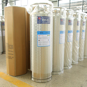 195 Dewar Fles Hogedruk Geïsoleerd Staal Vloeibare Stikstof En Argon Tank Lage Temperatuur Opslag Dewar Tank - Product Image 5