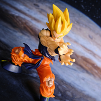 Figura de Goku de Colección, Artículo Decorativo, 7 Dragon Ball, 20.º Aniversario, Ultra Instinto, Kamehameha, Kung Fu, Ola de Choque de Batalla