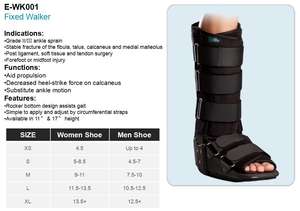 Botte de marche orthopédique médicale de <span class=keywords><strong>fracture</strong></span> d'entorse de cheville d'E-Life E-WK001 - Product Image 2