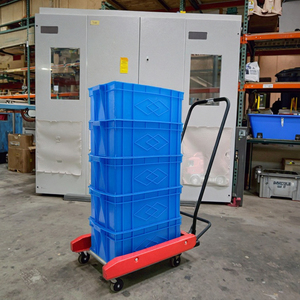 Carrello per <span class=keywords><strong>Trasporto</strong></span> Container a Prezzo di Fabbrica, Carrello Manuale Mini per Scatole Ribaltabili, Trolley per <span class=keywords><strong>Trasporto</strong></span> - Product Image 6