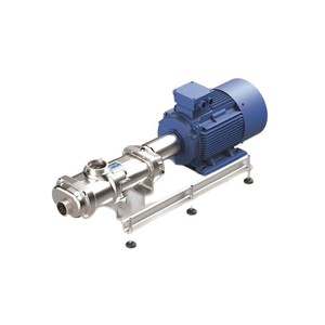 Pompe à engrenages Vario Pump VPC en acier inoxydable 316, pompe chimique rotative manuelle à accouplement direct, 0,1-10 bars - Product Image 5