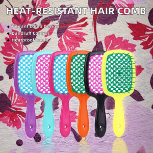 Pettine Multifunzione a Doppia Punta in ABS PC Resistente al Calore per Salone e Casa, Allevia la Forfora e il Prurito, Strumento di <span class=keywords><strong>Styling</strong></span> Calmante - Product Image 5