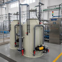 Système d'aquaculture RAS en intérieur : réservoirs en toile haute densité et filtration