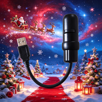 Lampe de projection de Noël, projecteur d'arbre de Noël USB flexible 2026, lampe de projection USB pour chambre d'enfant