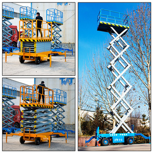 <span class=keywords><strong>Platform</strong></span> kerja kecil mengangkat <span class=keywords><strong>platform</strong></span> pengangkat tinggi 15m gunting listrik Tiongkok - Product Image 5