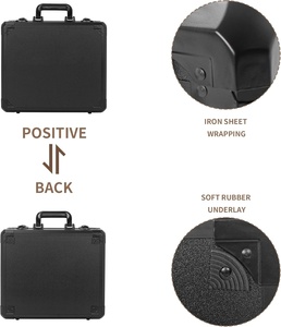 Étui de transport en aluminium pour microphone et équipement photo, étui pour table de mixage <span class=keywords><strong>DJ</strong></span> avec mousse personnalisable - Protection robuste OEM/ODM - Product Image 3