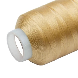 Fil à coudre en polyester collé haute ténacité Commercial Tex 70 résistant à l'eau pour la couture du cuir, des tissus d'ameublement et des vêtements - Product Image 3