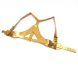 2021 nueva moda PU cuero mujer ajustable estilo <span class=keywords><strong>tirantes</strong></span> <span class=keywords><strong>faja</strong></span> ancha <span class=keywords><strong>con</strong></span> broche - Product Image 4