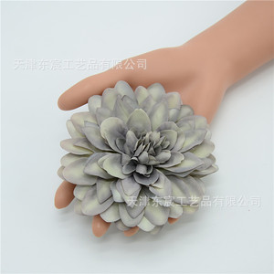 Fleurs de dahlia en soie artificielles Dongchen Arts Crafts pour la décoration des boutiques, salons, événements, albums photo, matériaux de bricolage - Product Image 2