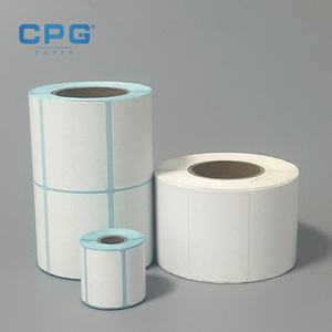 Rollo de Etiquetas Térmicas Personalizadas OEM Certificadas de 100x150mm y 125gsm para Envíos de Comercio Electrónico, Etiqueta de Envío de 4x6 - Product Image 1