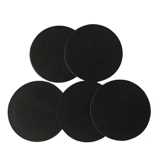 5 дюймов 125 мм крюк и петля 6 отверстий черный защитный диск для шлифовки полировки электроинструменты аксессуары - Product Image 6