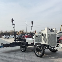Machine de nivellement laser intelligente avec contrôle de l'élévation et planification du site