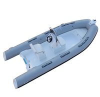 Bateau pneumatique de luxe RIB-550A en Hypalon, bateau pneumatique de compagnie, avec accessoires personnalisés