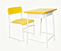 Tables et chaises d'école Bureau d'école Bureau et chaises d'école étudiants Tables et durables pour une utilisation en classe