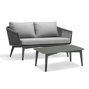 2019 nuevo estilo clásico Patio cuerda Muebles de Jardín moderno <span class=keywords><strong>impermeable</strong></span> al aire libre sofá - Product Image 6